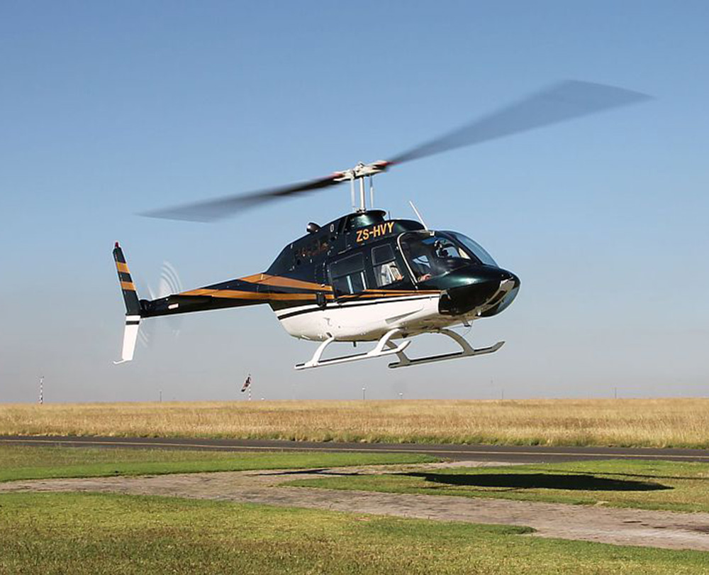 Henley Air's Bell 206 JetRanger in South Africa